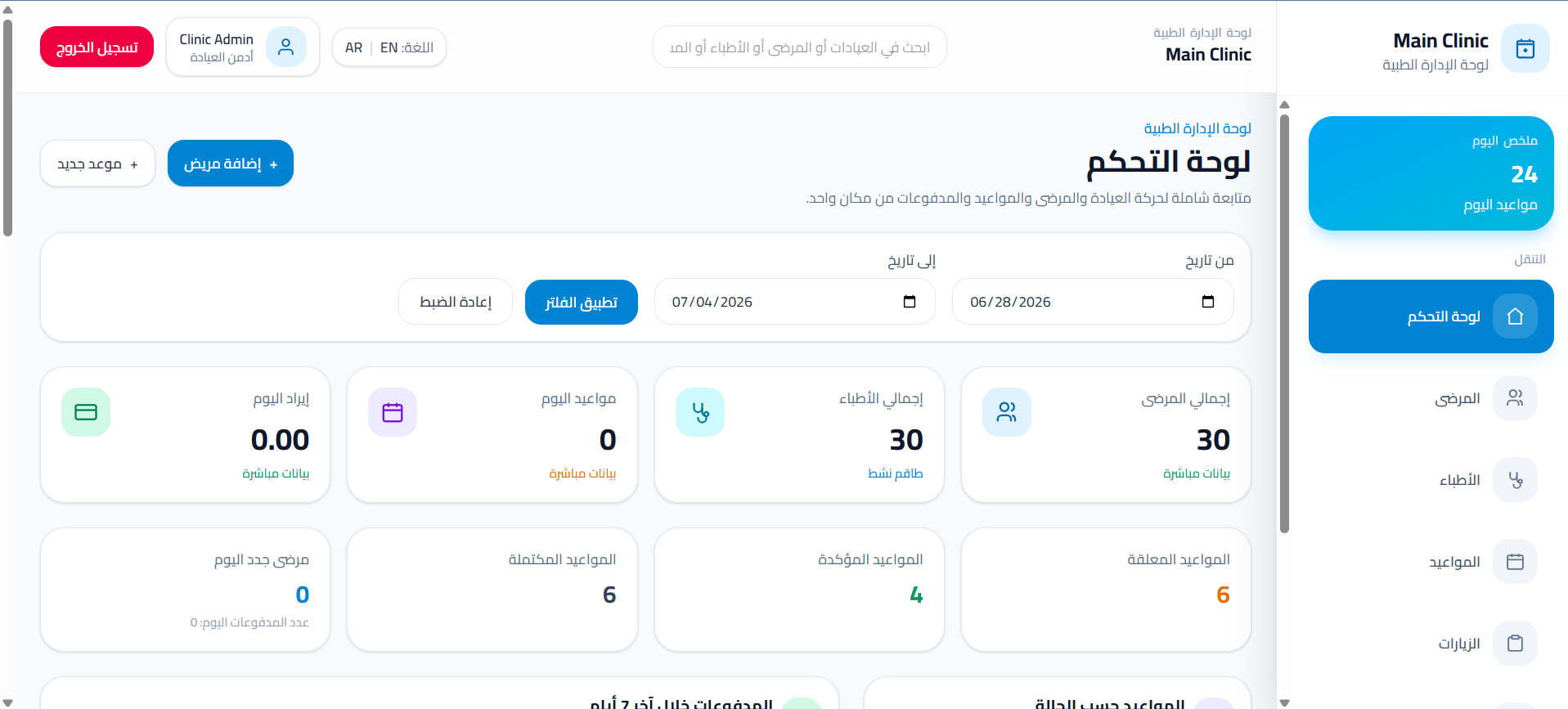 Clinic Management System